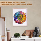 Rainbow vortex mushrooms Wooden Jigsaw Puzzle - KAAYEE Puzzle