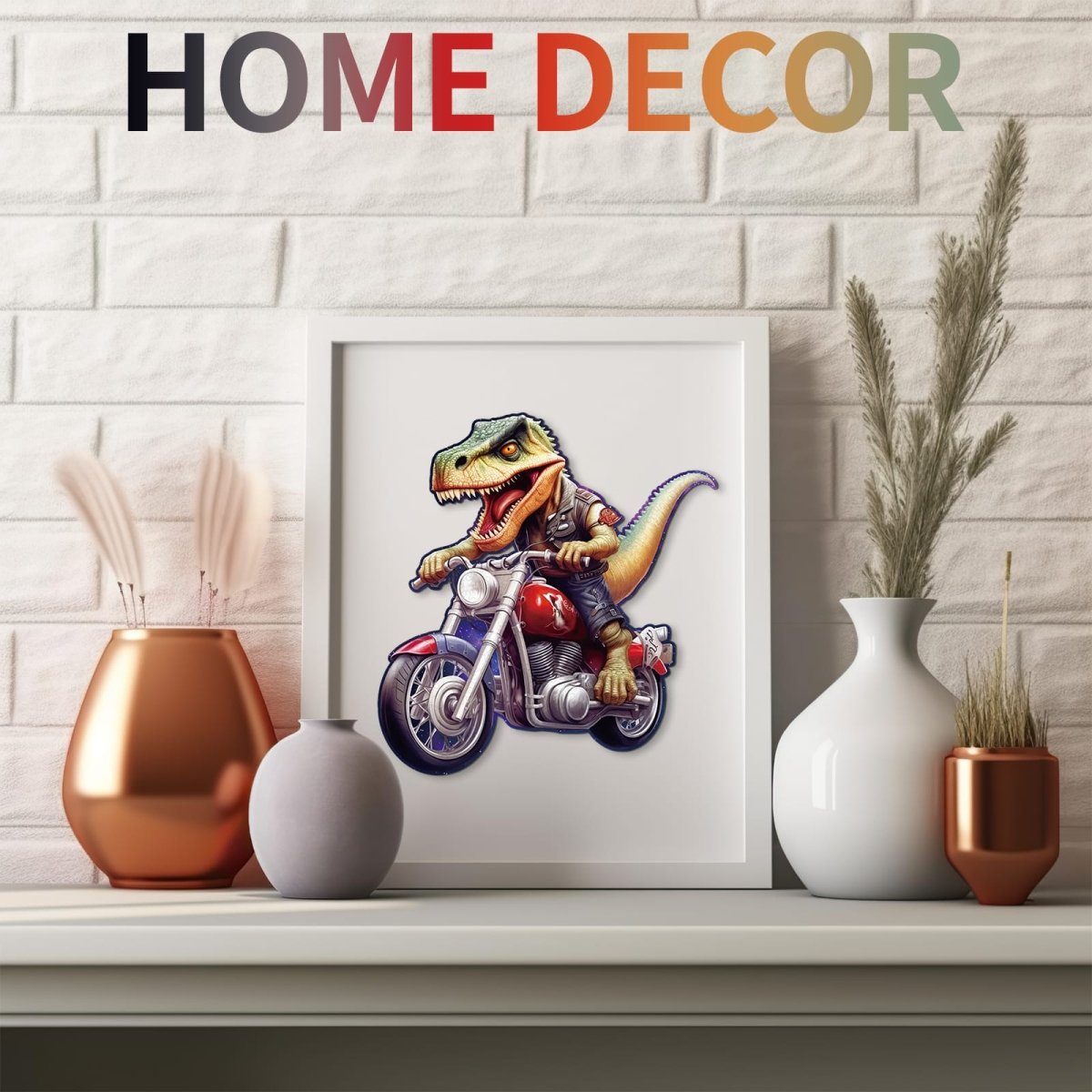 Raptor Riders Wooden Jigsaw Puzzle - KAAYEE Puzzle