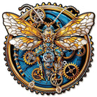 Retro Mechanical Butterfly Wooden Jigsaw Puzzle - KAAYEE Puzzle