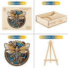 Retro Mechanical Butterfly Wooden Jigsaw Puzzle - KAAYEE Puzzle