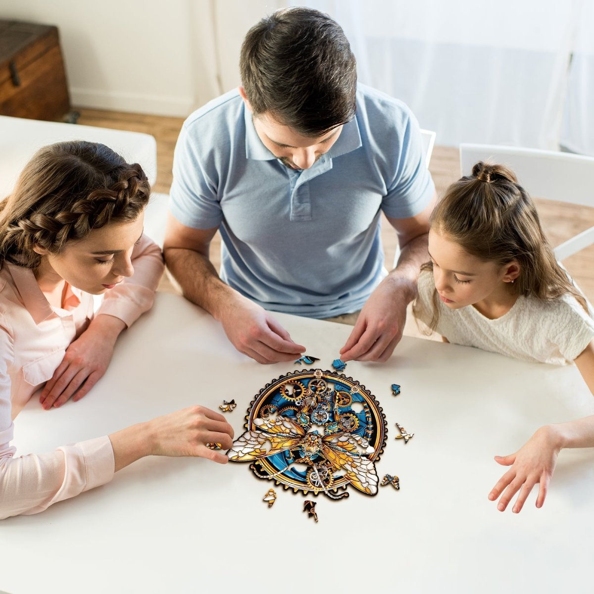 Retro Mechanical Butterfly Wooden Jigsaw Puzzle - KAAYEE Puzzle