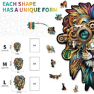 Retro Mechanical Lion Wooden Jigsaw Puzzle - KAAYEE Puzzle