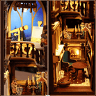 Retro Study Room Book Nook - KAAYEE Puzzle