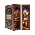 Retro Study Room Book Nook Kit - KAAYEE Puzzle