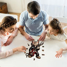 Rock Cat Wooden Jigsaw Puzzle - KAAYEE Puzzle
