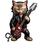 Rock Cat Wooden Jigsaw Puzzle - KAAYEE Puzzle