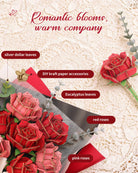 Rose Bouquet DIY Wooden Flower - KAAYEE Puzzle