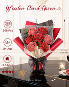 Rose Bouquet DIY Wooden Flower - KAAYEE Puzzle