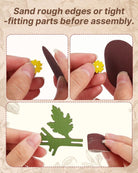 Rose DIY Wooden Flower - KAAYEE Puzzle