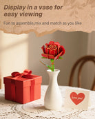 Rose DIY Wooden Flower - KAAYEE Puzzle