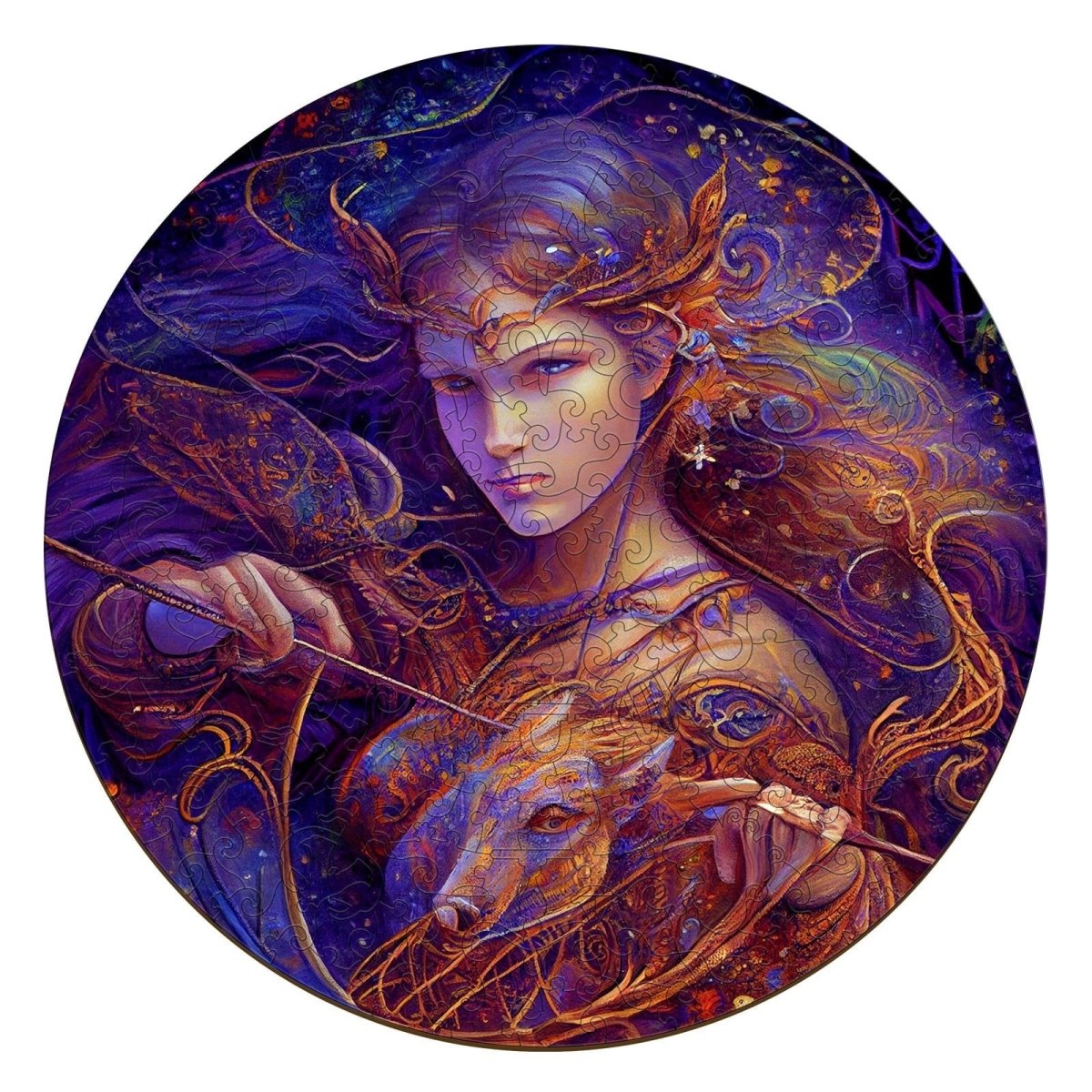 Sagittarius Wooden Jigsaw Puzzle - KAAYEE Puzzle