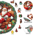 Santa Claus Wooden Jigsaw Puzzle - KAAYEE Puzzle