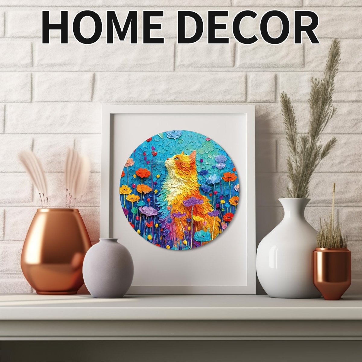 Scratching Cat Wooden Jigsaw Puzzle - KAAYEE Puzzle