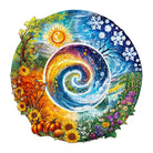 Seasons of Life Wooden Jigsaw Puzzle - KAAYEE Puzzle