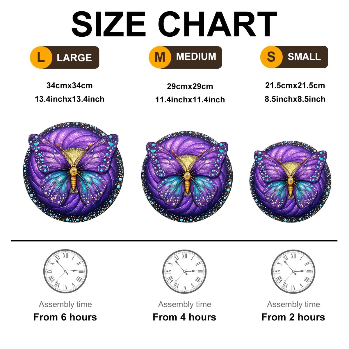 Seek and Find Butterflies Wooden Jigsaw Puzzle - KAAYEE Puzzle