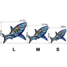 SHAKE SHARK Wooden Jigsaw Puzzle - KAAYEE Puzzle