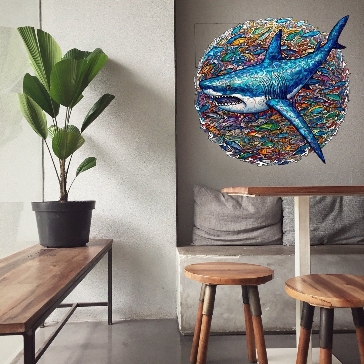 Shark Wooden Jigsaw Puzzle - KAAYEE Puzzle