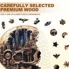 Skull City Wooden Jigsaw Puzzle - KAAYEE Puzzle