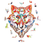 SLY FOX Wooden Jigsaw Puzzle - KAAYEE Puzzle