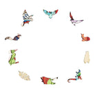 SLY FOX Wooden Jigsaw Puzzle - KAAYEE Puzzle