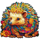 Smart Hedgehog Wooden Jigsaw Puzzle - KAAYEE Puzzle