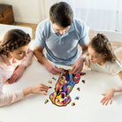 Smile Golden retriever Wooden Jigsaw Puzzle - KAAYEE Puzzle