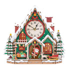 Snowy Christmas House Wooden Clock Kit - KAAYEE Puzzle