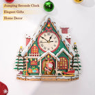Snowy Christmas House Wooden Clock Kit - KAAYEE Puzzle