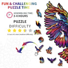 Soaring Eagle Wooden Jigsaw Puzzle - KAAYEE Puzzle