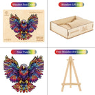 Soaring Eagle Wooden Jigsaw Puzzle - KAAYEE Puzzle