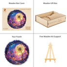 Starlight Plants Wooden Jigsaw Puzzle - KAAYEE Puzzle