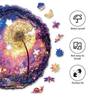 Starlight Plants Wooden Jigsaw Puzzle - KAAYEE Puzzle