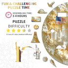 Statue of Liberty and Flag Wooden Jigsaw Puzzle - KAAYEE Puzzle