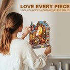 Steam platform Wooden Jigsaw Puzzle - KAAYEE Puzzle