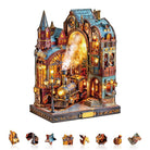 Steam platform Wooden Jigsaw Puzzle - KAAYEE Puzzle