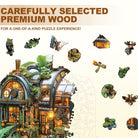 Steampunk greenhouse Wooden Jigsaw Puzzle - KAAYEE Puzzle