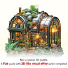 Steampunk greenhouse Wooden Jigsaw Puzzle - KAAYEE Puzzle