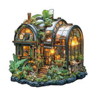 Steampunk greenhouse Wooden Jigsaw Puzzle - KAAYEE Puzzle
