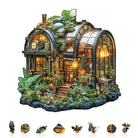 Steampunk greenhouse Wooden Jigsaw Puzzle - KAAYEE Puzzle