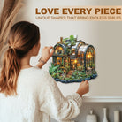 Steampunk greenhouse Wooden Jigsaw Puzzle - KAAYEE Puzzle