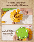 Sunflower DIY Wooden Flower - KAAYEE Puzzle