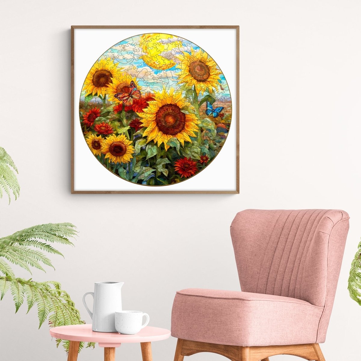 Sunflower Sonata Wooden Jigsaw Puzzle - KAAYEE Puzzle