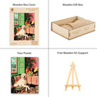 Sunny Golden Corner Wooden Jigsaw Puzzle - KAAYEE Puzzle