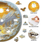 Sunrise in the East Wooden Jigsaw Puzzle - KAAYEE Puzzle