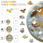 Sunrise in the East Wooden Jigsaw Puzzle - KAAYEE Puzzle