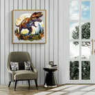 T - rex Wooden Jigsaw Puzzle - KAAYEE Puzzle