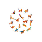 TACTFUL CAT Wooden Jigsaw Puzzle - KAAYEE Puzzle