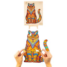 TACTFUL CAT Wooden Jigsaw Puzzle - KAAYEE Puzzle