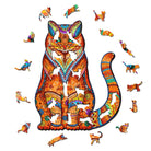 TACTFUL CAT Wooden Jigsaw Puzzle - KAAYEE Puzzle