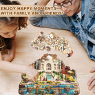 Taj Mahal Tour Wooden Jigsaw Puzzle - KAAYEE Puzzle